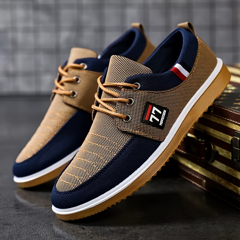 Knit Fabric Lace Up Sneakers - Yeni Moda ve Trend Erkek Ayakkabıları: