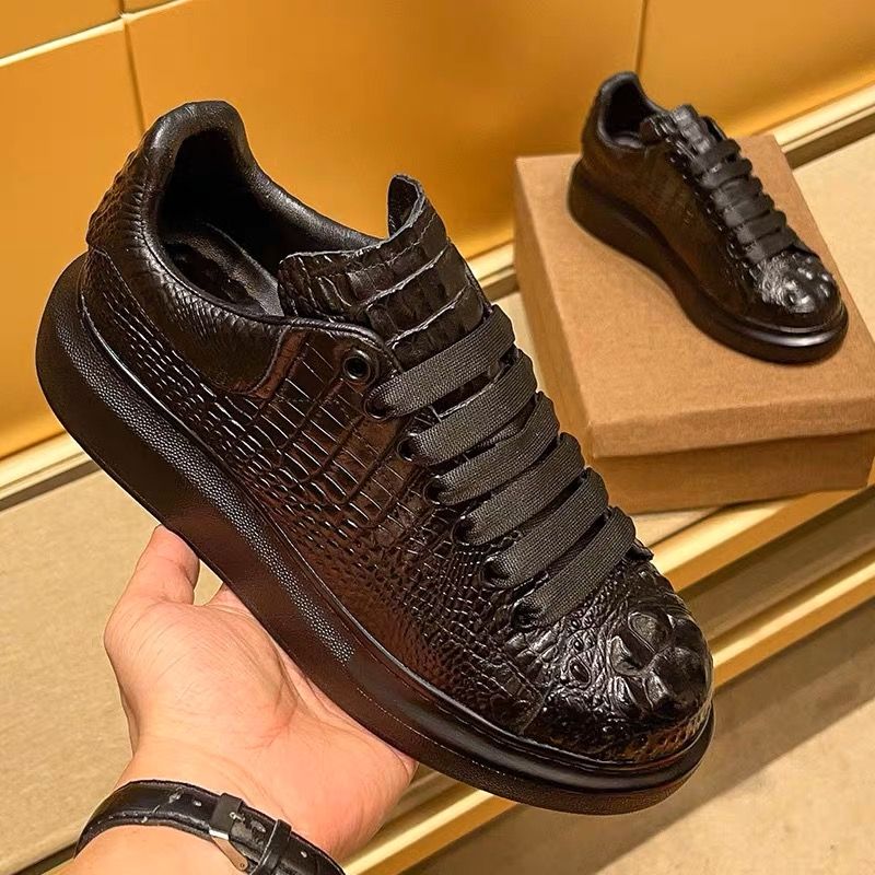 2025 yaz timsah desenli siyah  - Breathable Mesh Athletic Shoes incelemesi ve fiyatı