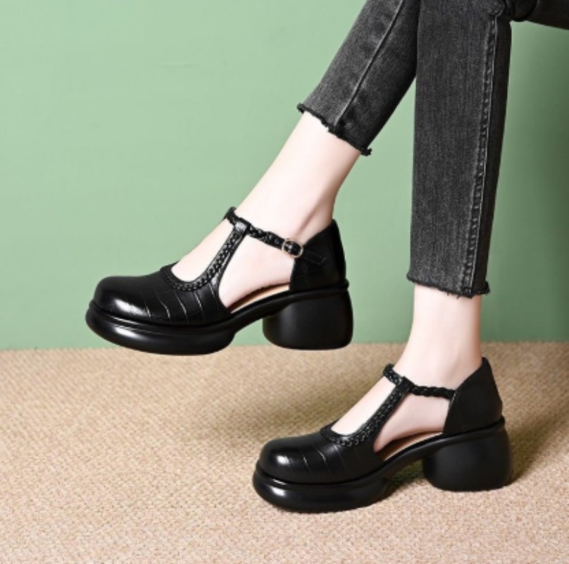 Kadın Siyah Timsah Desenli Mar - Sandals incelemesi ve fiyatı